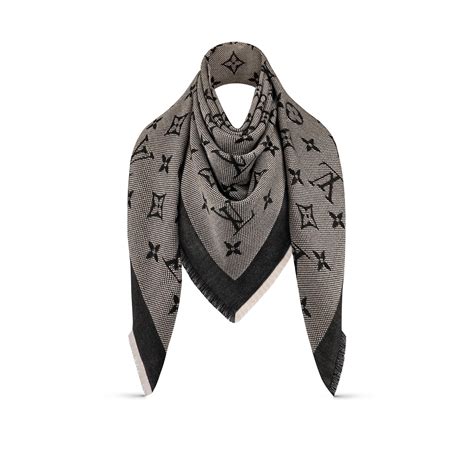 louis vuitton stole taupe|louis vuitton neo nate shawl.